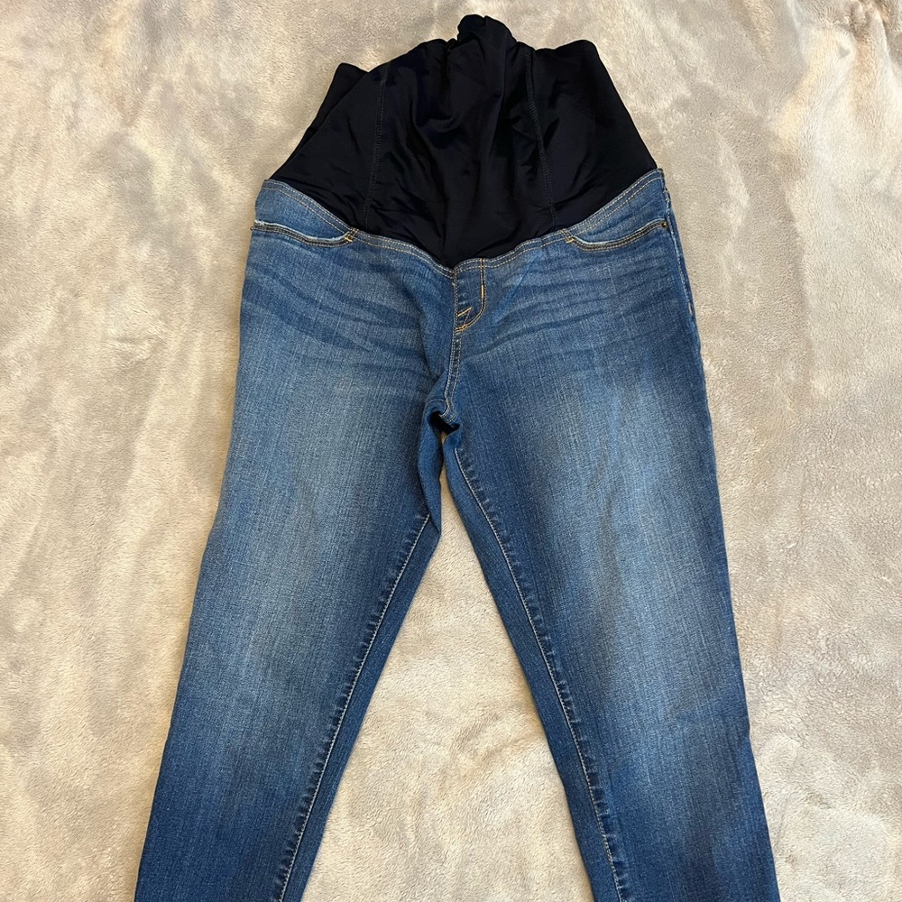 Isabel Maternity Skinny Crop Jeans